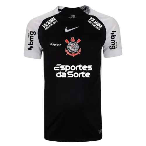 Camisa Corinthians Away Todos Patrocínios 25/26 - Versão Torcedor