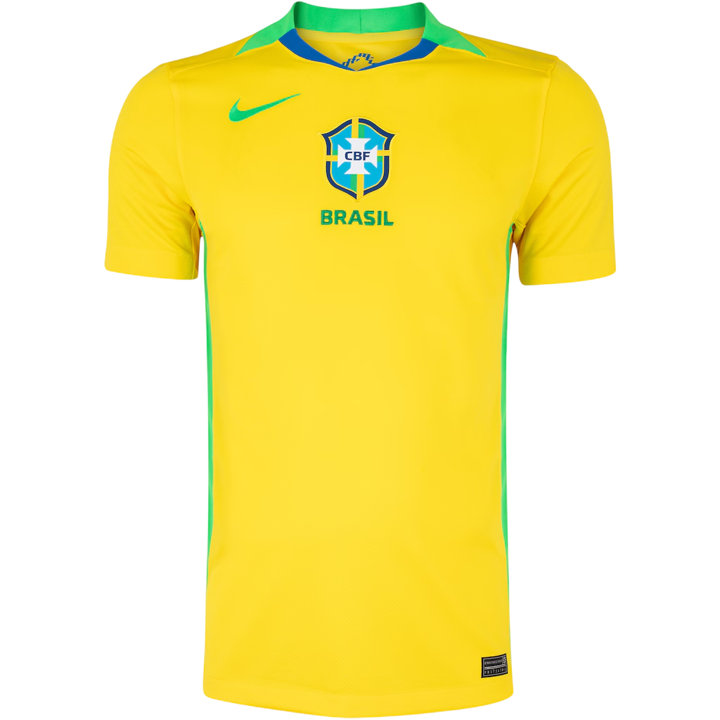 Camisa Brasil Home 25/26 - Nike Torcedor Lançamento