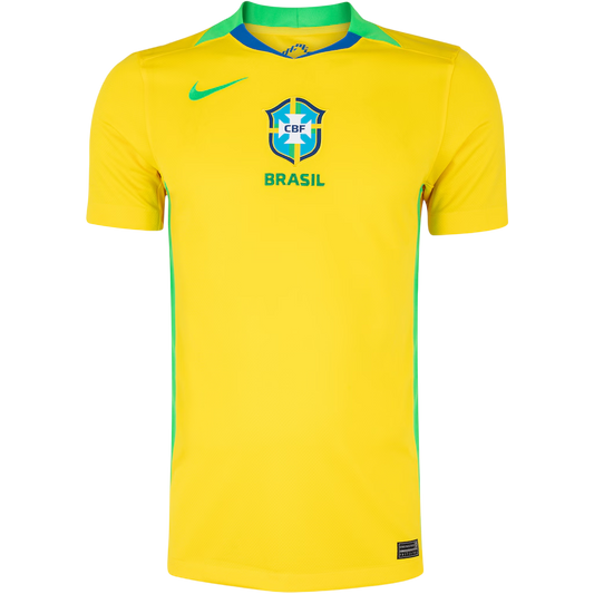 Camisa Brasil Home 25/26 - Nike Torcedor Lançamento