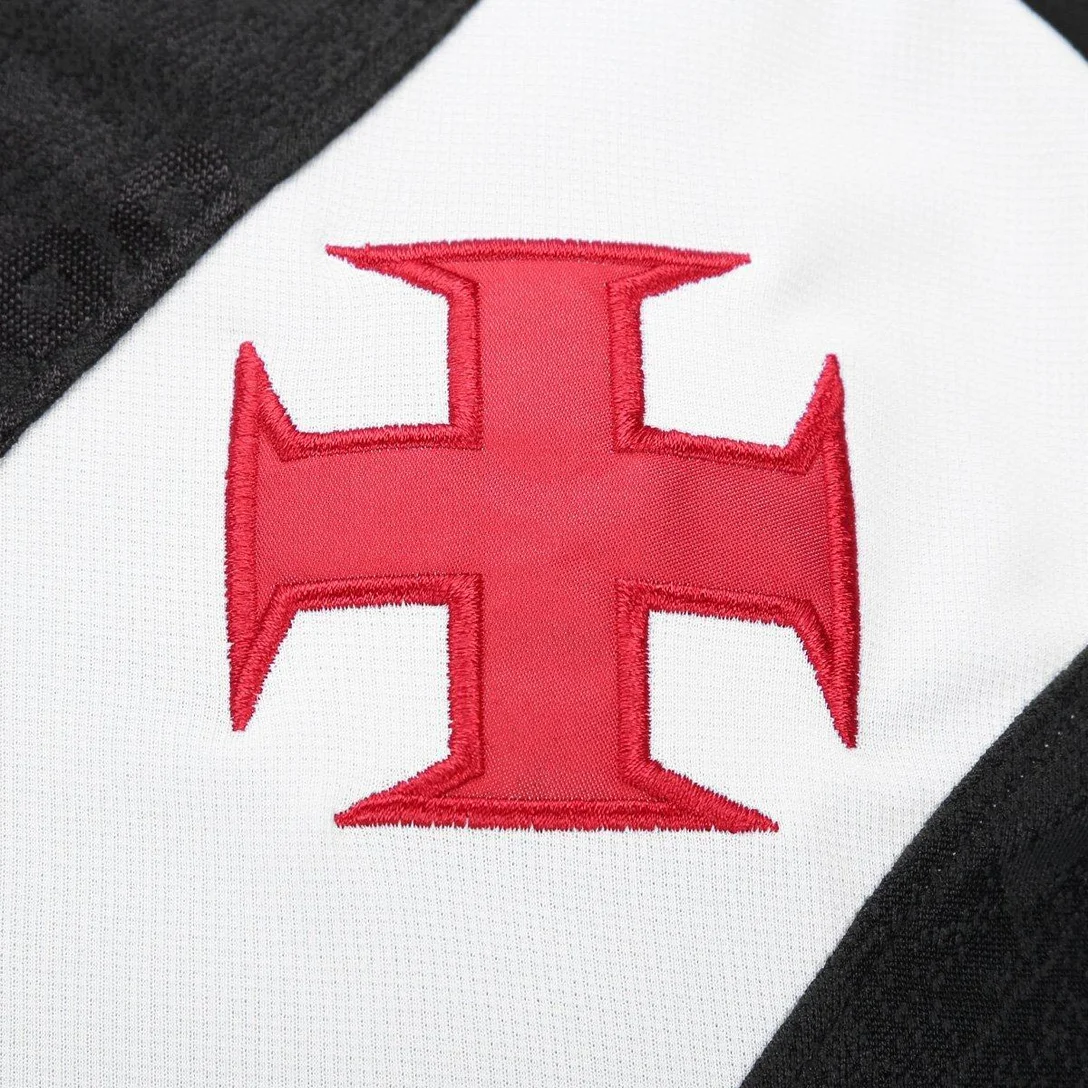 Camisa Home Vasco da Gama 25/26 - Kappa Torcedor Masculina