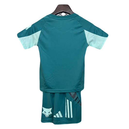 Kit Infantil Cruzeiro Treino Escuro 25/26