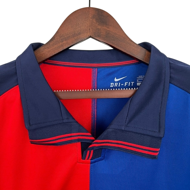 Camisa Retro Barcelona Nike Manga Longa 1998/99 Masculino