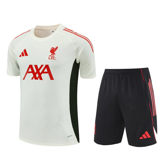 Kit de Treino Liverpool 25/26 Branco