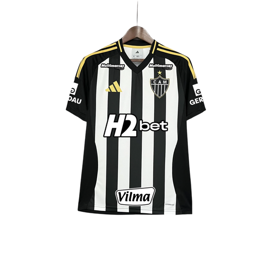 Camisa Atlético Mineiro Home Todos Patrocínios 25/26 - Adidas Torcedor Masculina