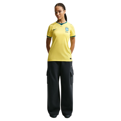 Camisa Brasil 26/27 Home Amarela Feminina