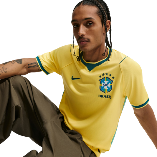 Camisa Brasil Home 26/27 - Nike Torcedor Masculina