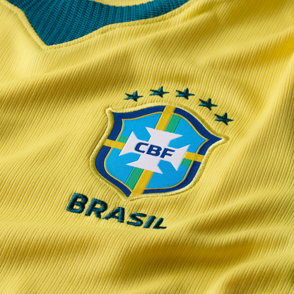 Camisa Brasil 26/27 Home Amarela Feminina