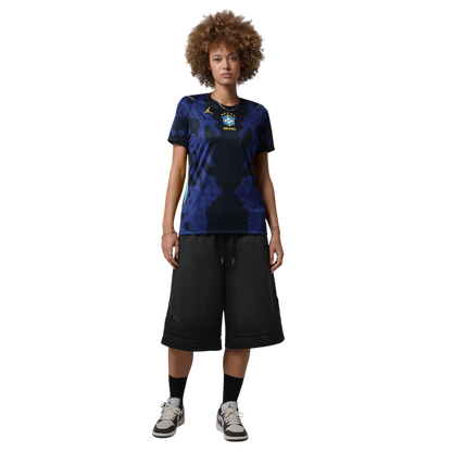 Camisa Brasil 26/27 Away Azul Feminina