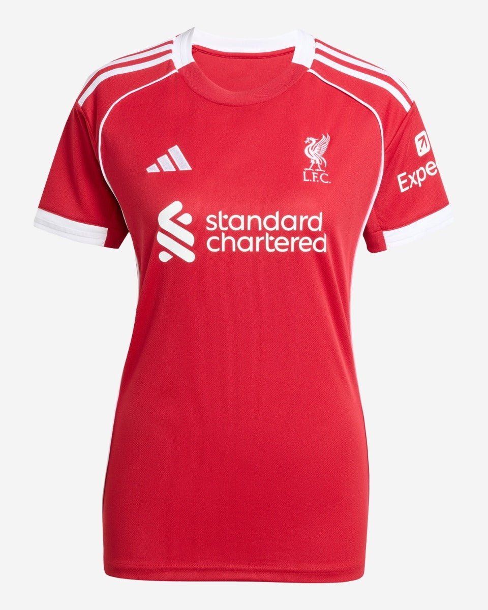 Camisa Liverpool Home 25/26 - Adidas Feminina