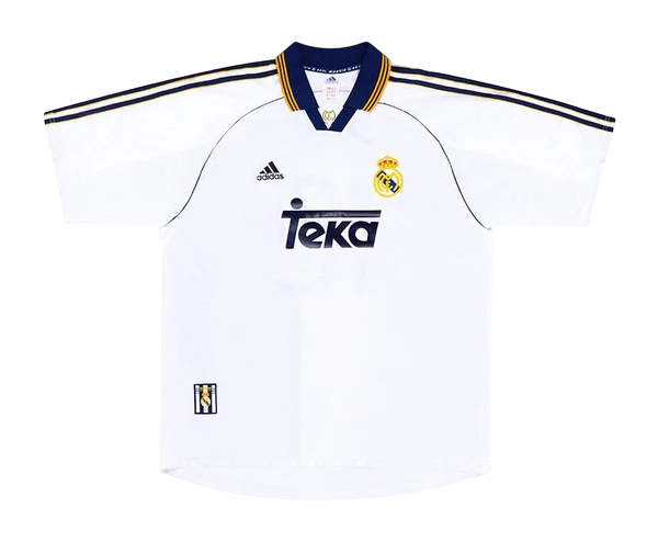 Camisa I Retrô Real Madrid - 98/00