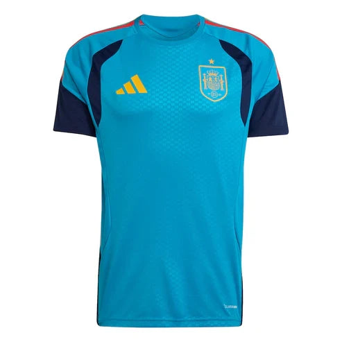 Camisa Espanha Treino 2026 Azul - Torcedor Masculina