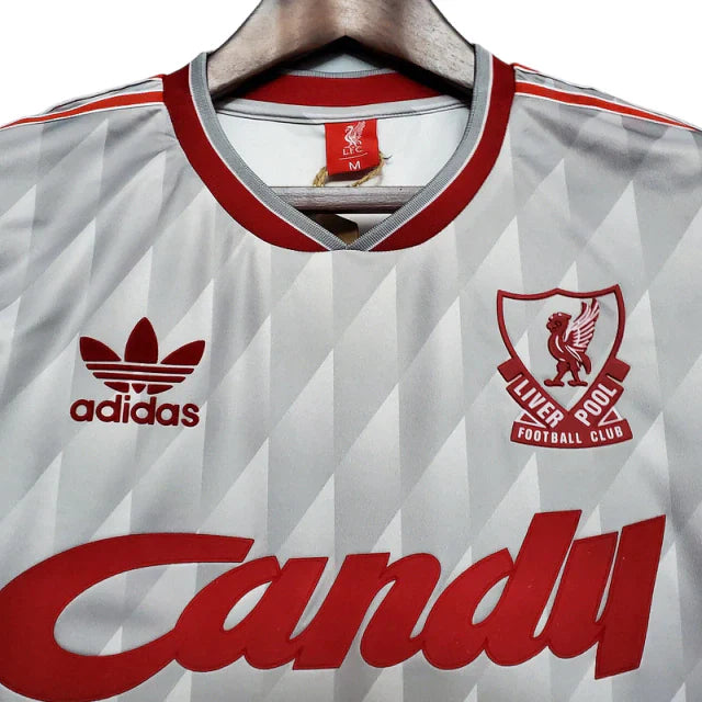 Camisa Liverpool Retrô 1989/1991 Cinza- Adidas