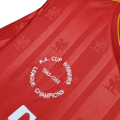 Camisa Liverpool 1985/86 Vermelha Retrô