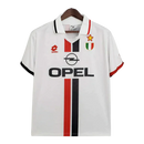 Camisa Milan Retrô 1995/1997 Branca - Lotto