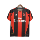 Camisa Milan Retrô 2010/2011 Vermelha e Preta - Adidas