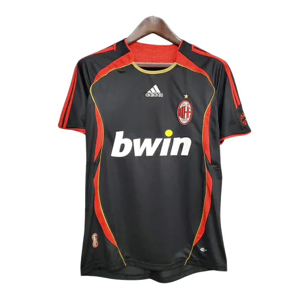 Camisa Milan Retrô 2006 - Masculino - Preto