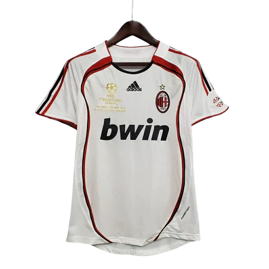 Camisa Retrô Milan II Away Adidas 2006/07 Masculino Branco