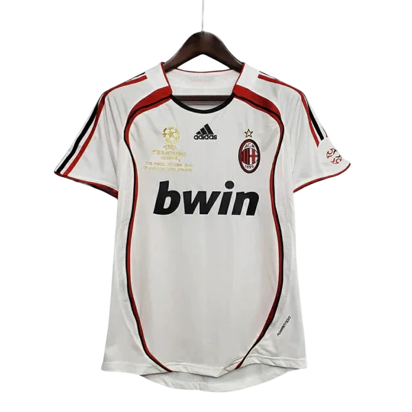 Camisa Retrô Milan II Away Adidas 2006/07 Masculino Branco