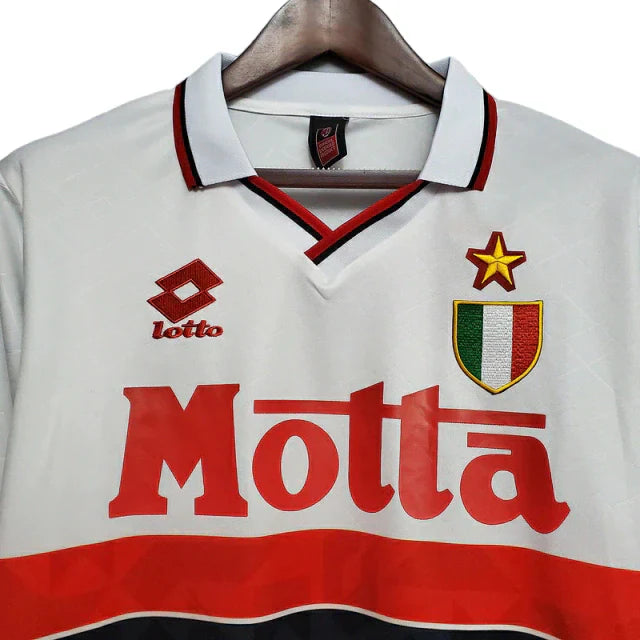 Camisa Milan Retrô 1993/1994 Branca - Lotto