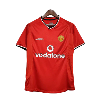 Camisa Manchester United 2000/01 Vermelha Retrô