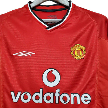Camisa Manchester United 2000/01 Vermelha Retrô