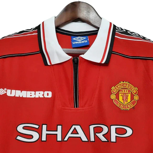 Camisa Manchester United Retrô 1998/1999 Vermelha - Umbro