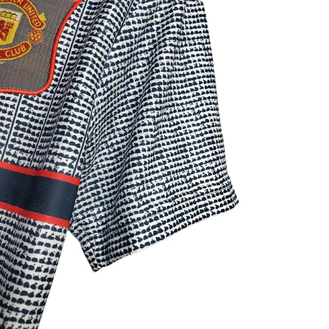 Camisa Manchester United Retrô 1995/1996 Cinza