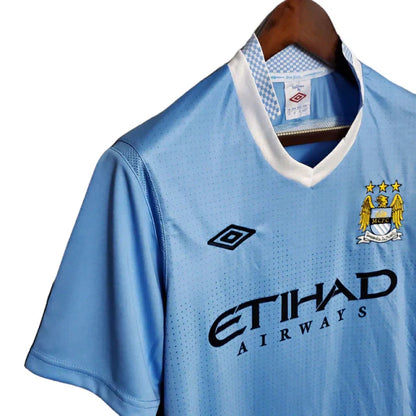 Camisa Manchester City 2011/12 Azul Retrô
