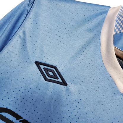 Camisa Manchester City 2011/12 Azul Retrô