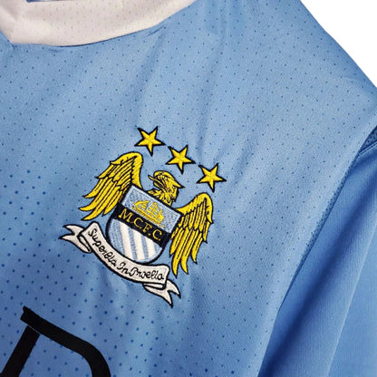 Camisa Manchester City 2011/12 Azul Retrô