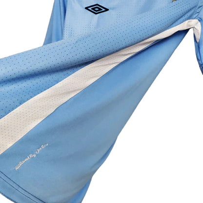 Camisa Manchester City 2011/12 Azul Retrô