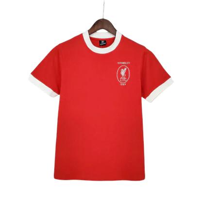 Camisa Liverpool 1965 Vermelha Retrô