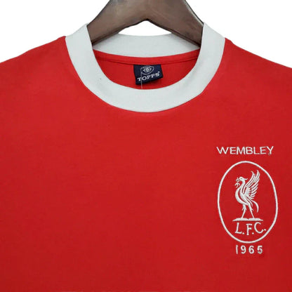 Camisa Liverpool 1965 Vermelha Retrô