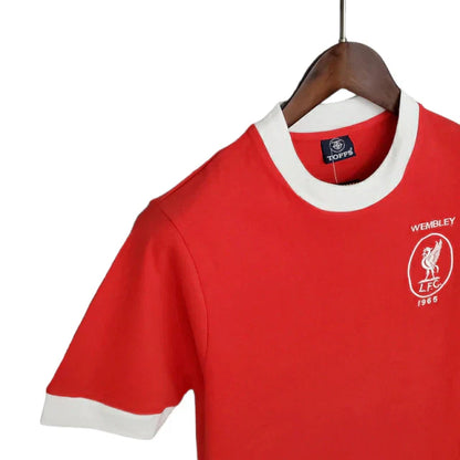Camisa Liverpool 1965 Vermelha Retrô