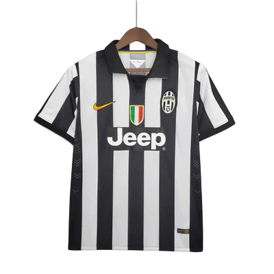 Camisa Juventus Retrô 2014/2015 Preta e Branca - Nike