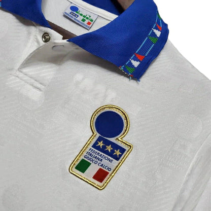 Camisa Itália 1994/95 Diadora Branca Retrô
