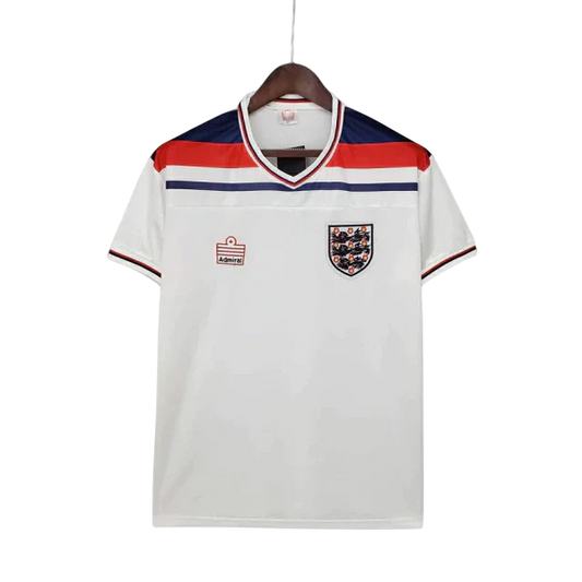 Camisa Inglaterra Retrô 1982 Branca