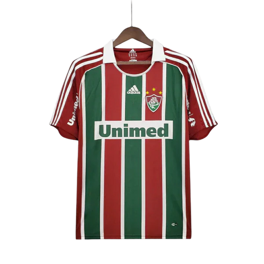 Camisa Fluminense Retrô 2008/2009 Vermelha e Verde - Adidas