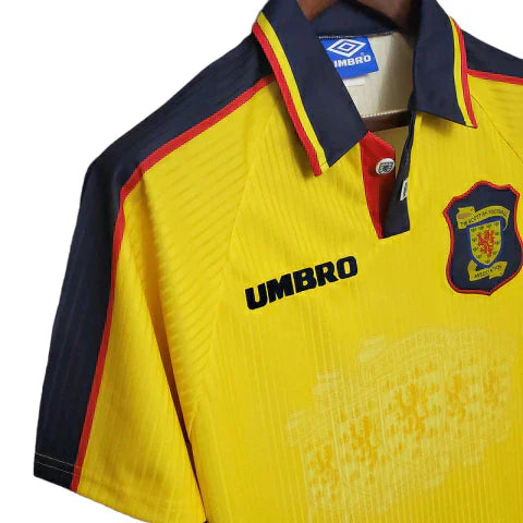 Camisa Escócia Retrô 1996/1998 Amarela