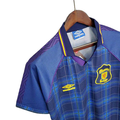 Camisa Escócia 1994/96 Azul Retrô