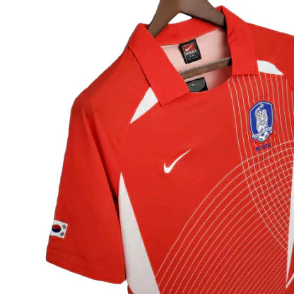 Camisa Coreia do Sul 2002 Vermelha Retrô