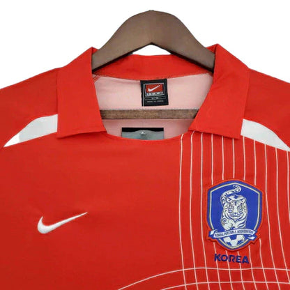 Camisa Coreia do Sul 2002 Vermelha Retrô