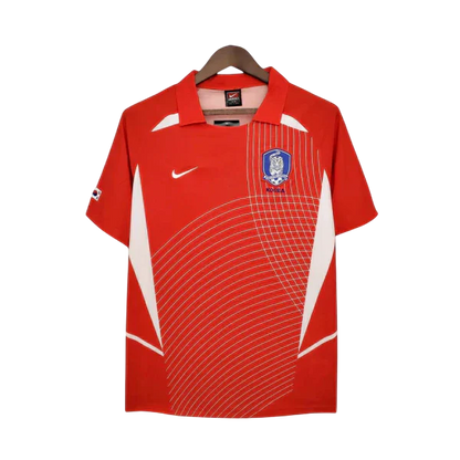 Camisa Coreia do Sul 2002 Vermelha Retrô