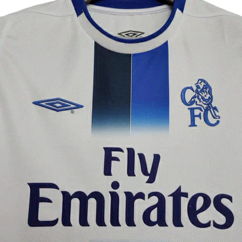 Camisa Retrô Chelsea Umbro 2003/05 Masculino Azul e Branca