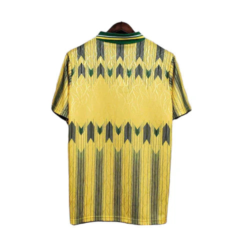 Camisa Celtic Retrô 1991/1992 Amarela e Verde