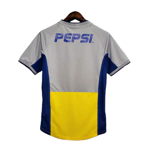 Camisa Boca Juniors Retrô 2002 Cinza - Nike