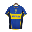 Camisa Boca Juniors Retrô 2002 Azul e Amarela - Nike