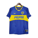 Camisa Boca Juniors Retrô 03/04 - Nike - Azul e Amarela