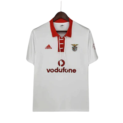 Camisa Benfica Retrô 2004/2005 Branca - Adidas