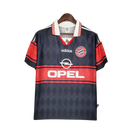 Camisa Bayern Retrô 1997/1999 Preta e Vermelha - Adidas